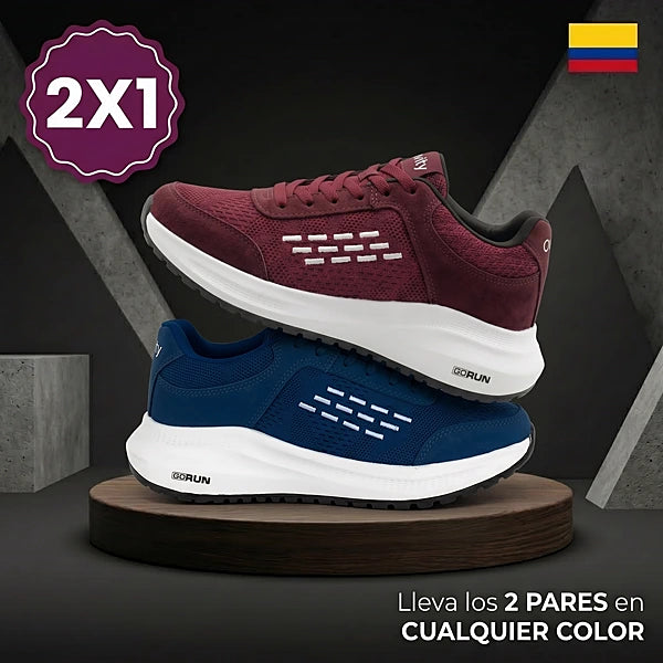GoRun!® 2X1 2026 - Zapatillas ultra confortables Lleva 1 Par y de regalo llevas 1 Par adicional ¡GRATIS!