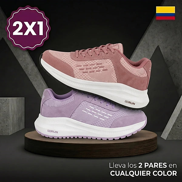 GoRun!® 2X1 2026 - Zapatillas ultra confortables Lleva 1 Par y de regalo llevas 1 Par adicional ¡GRATIS!