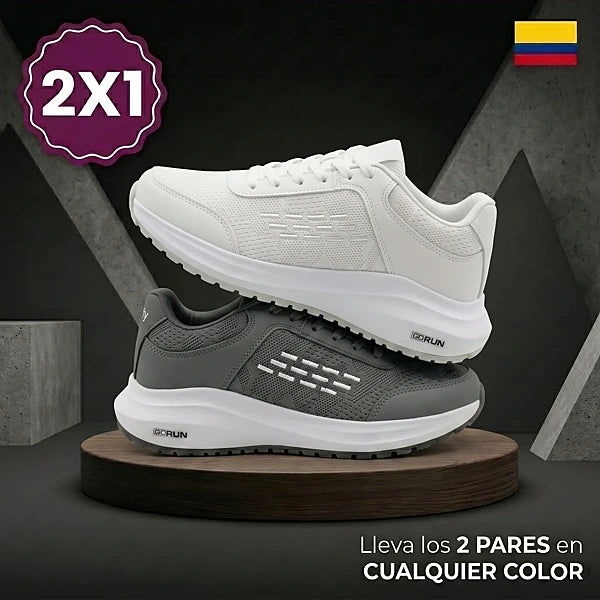 GoRun!® 2X1 2026 - Zapatillas ultra confortables Lleva 1 Par y de regalo llevas 1 Par adicional ¡GRATIS!