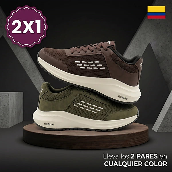 GoRun!® 2X1 2026 - Zapatillas ultra confortables Lleva 1 Par y de regalo llevas 1 Par adicional ¡GRATIS!